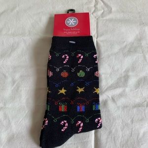 Happy Holidays Socks Size 4-10